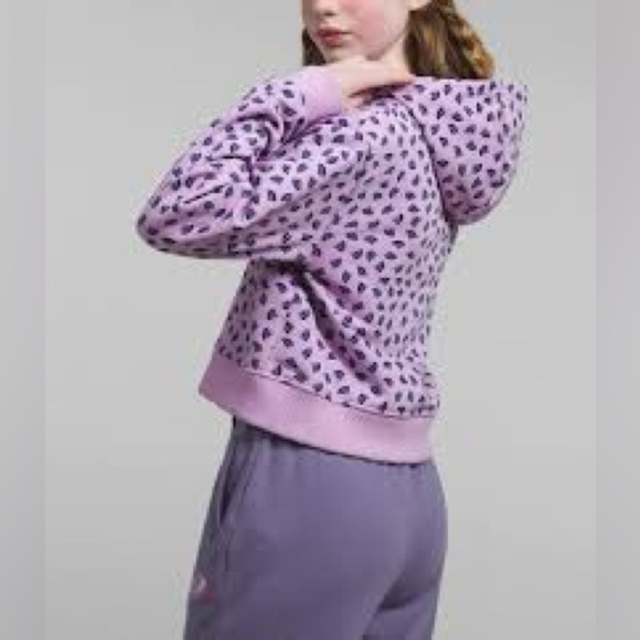 THE NORTH FACE Girls' Camp Fleece Pullover Hoodie Sweatshirt | NEW/NWT!!💜💜 - Picture 2 of 7